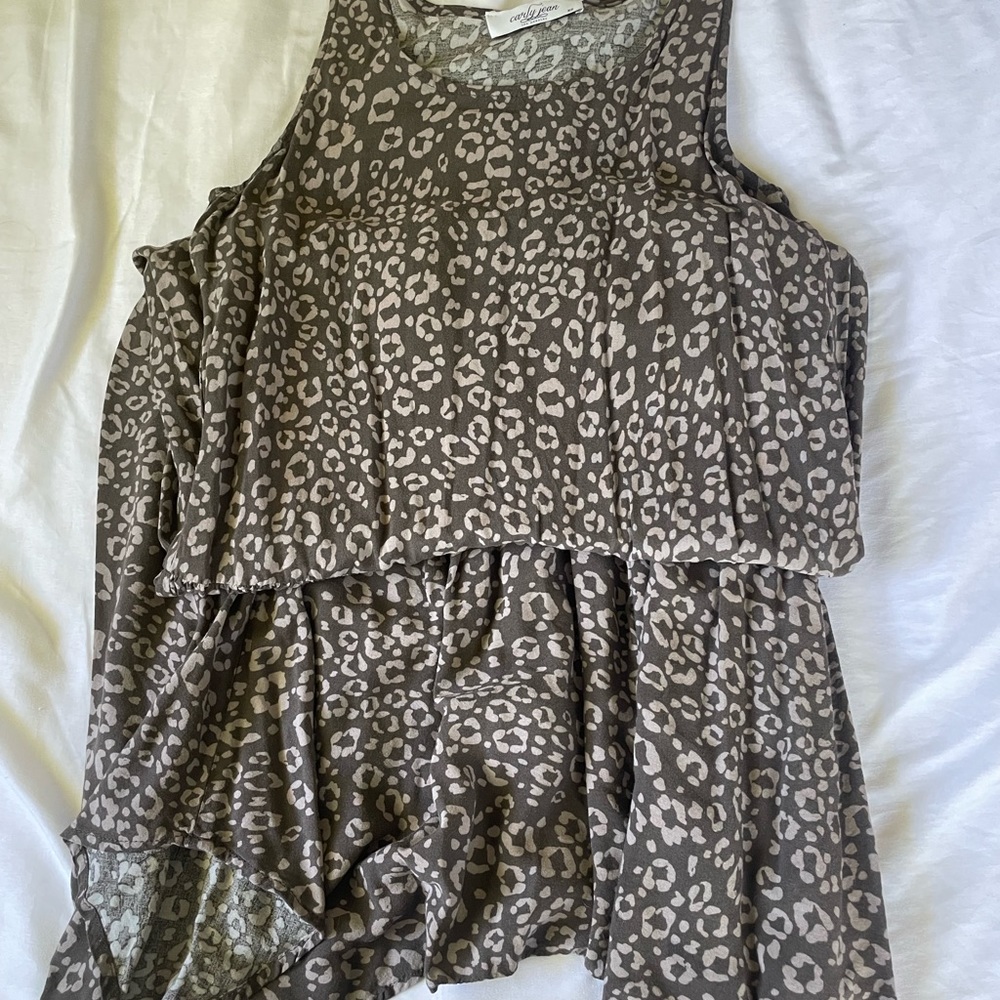 CJLA leopard print dress